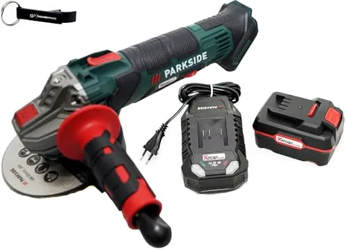 HEADNMORE® PARKSIDE® 20V Akku Winkelschleifer PWSA 20 im Transportkoffer