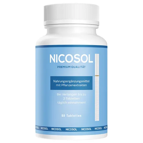 Nicosol | Rauchen aufhören ohne Nikotin | Effektive Tabletten