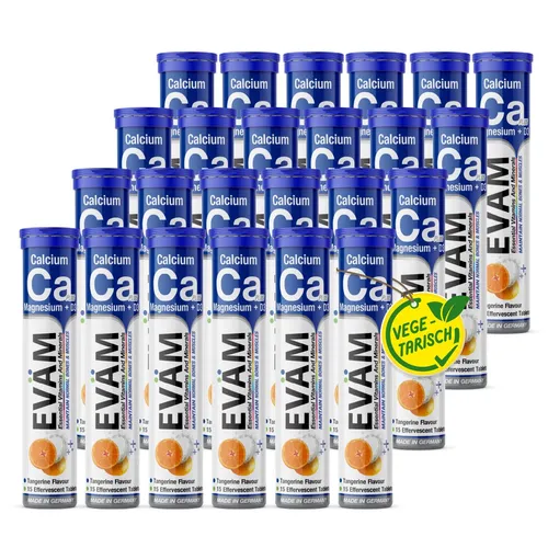 EVÄM Calcium Magnesium D3 Sport Brausetabletten