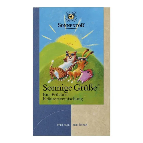 Sonnige Grüße - 18 Teebeutel 45g | SONNENTOR
