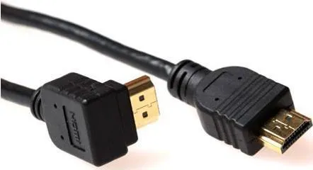 ACT HDMI Kabel 2m 4K@60Hz - Hochgeschwindigkeits HDMI 2.0 Kabel mit Ethernet - HiFi-Kabel mit 18 Gbps Bandbreite, unterstützt 4K Ultra HD und bietet vergoldete Stecker für optimale Signalübertragung und maximale Leitfähigkeit.
