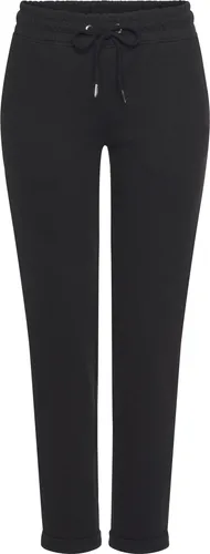 H.I.S. Sweathose schwarz Größe 32/34 - Sonstige Hosen, bequeme Schlupfhose mit Logostickerei, elastischem Bund und seitlichen Taschen – ideal für gemütliche Tage zu Hause.