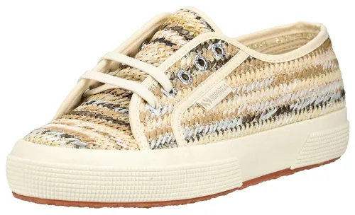 Superga Sneaker Beige 40 EU – Stilvoll und Bequem - Eleganter Sneaker in Größe 40 mit Plateauabsatz, aus hochwertigem Lederimitat und Textil. Ideal für lässige Outfits und den täglichen Gebrauch.