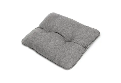 Beautissu Sitzkissen Beauflair, Hellgrau - Outdoor Loungekissen aus strapazierfähigem Polypropylen, ideal für Terrasse und Garten, Maße: 50x12x40 cm, modernes hellgraues Design.