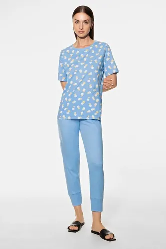 Mey Schlafanzug Mey female Schlafanzug Serie Adryelle Print Pyjama (2 tlg)