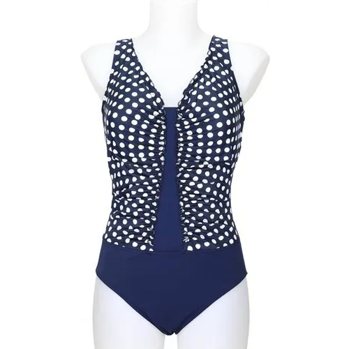 SUNMARIN Damen Badeanzug mit Softschalen - Bademode für Damen mit eingearbeiteten Softschalen und tiefem Rückenausschnitt – ideal für sportliche Aktivitäten und trendige Looks.