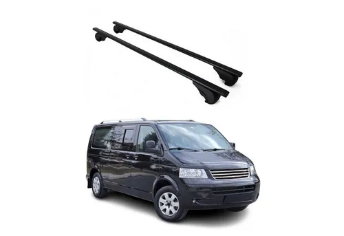 Dachträger Grundträger für VW Caravelle T5 2003-2015 - Dachträger & Querstangen, robust und wasserbeständig, mit einer Traglast von 75 kg für vielseitigen Einsatz.