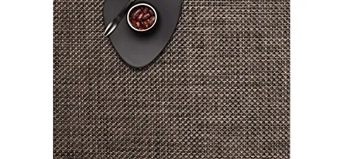 Chilewich Placemat Basketweave Rectangle - Earth in braun von Chilewich