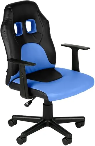CLP Kinder Gaming Bürostuhl Fun, schwarz/blau in blau von CLP