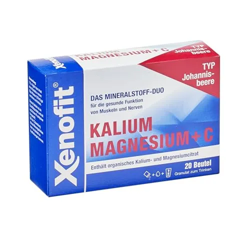 Xenofit Kalium, Magnesium + Vitamin C - 20 Portionen