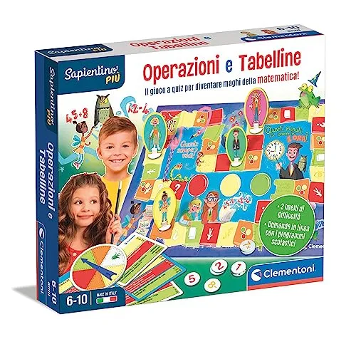 Educativo Clementoni Operazioni e Tabelline von Clementoni