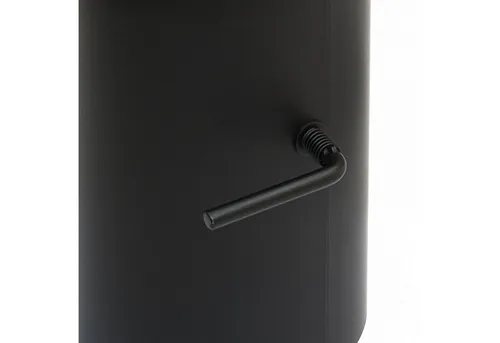 raik Rauchrohr 160 mm mit Zugregulierung - Abgasrohre aus 2 mm starkem Stahlblech, hitzebeständig in Senotherm-Schwarz, ideal für effiziente Kamin- und Ofeninstallationen.