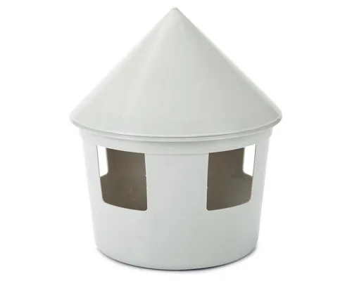 Beeztees Wasserspender Taubentränke Kunststoff grau 2 l