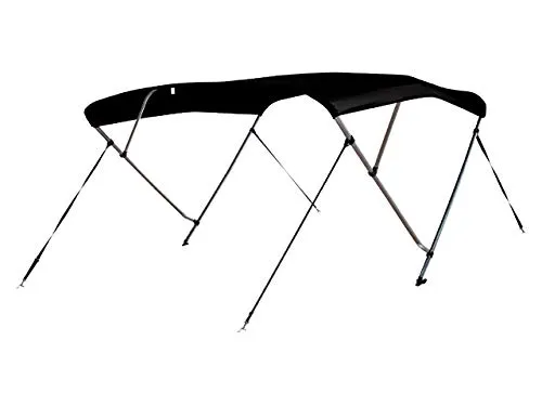 Talamex Bootsverdeck Sonnenverdeck Sonnensegel Bimini-Top Länge 183 cm (Breite 155 bis 170 cm/Höhe 117 cm)