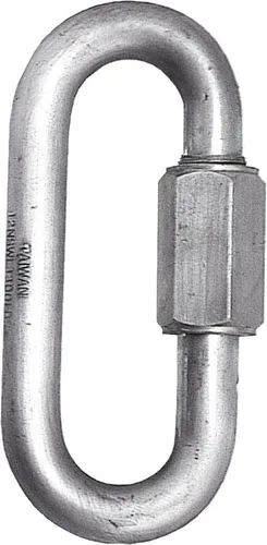 Kettenschnellverschluss 4,0 mm in weiß von Wolfpack linea profesional