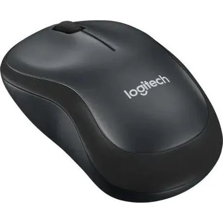 Logitech M220 Silent Kabellose Maus Anthrazit - Leise und komfortabel, ideal für geräuschsensible Umgebungen mit 10 m Reichweite und präziser Steuerung