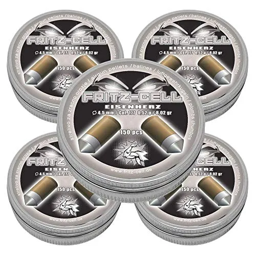 Eisenherz 4,5mm Diabolos Fritz-Cell Spitzkopf Luftgewehr Luftpistole 750