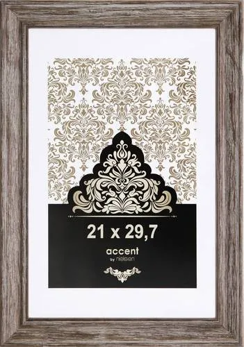 Nielsen Design 3221102 Bilder Wechselrahmen Papierformat: DIN A4 Braun