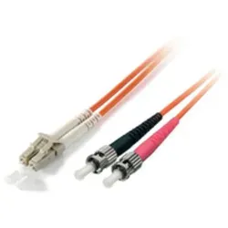 Equip LWL Patchkabel LC->ST 5.00m Singlemode Duplex OS2