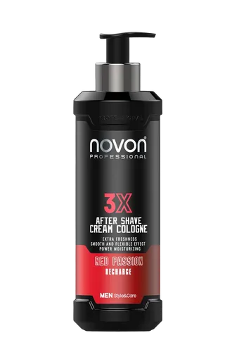 1,99€/100ml Novon Professional Aftershave 3x Red Passion Aftershave 400ml