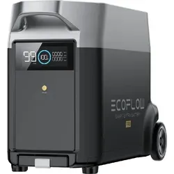 EcoFlow DELTA Pro Smart Extra Batterie 3,6kWh - Erweiterungsakku für DELTA Pro Powerstation, erhöhe die Kapazität auf 10,8kWh für Notfälle und Outdoor-Abenteuer