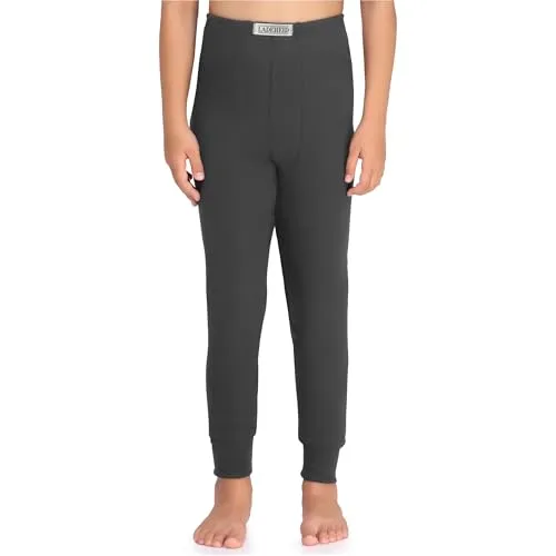 Ladeheid Jungen Lange Unterhose LA40-248 (Graphite, 116)