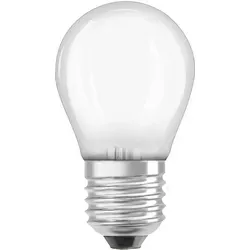 Osram LED E27 A40 4W 4000K 470LM LED-Tropfen, Sockel E27, 4 Watt, Neutralweiß, 4000 K,