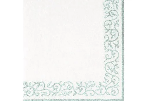 Papierservietten Silber von ti-flair