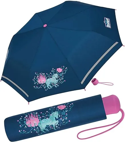 Scout Kinder-Taschenschirm Dreamworld mit Reflektoren