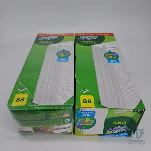 Swiffer Ersatzteile Staubsaugertücher für Besen 88 Stück, Fange... 8006540808054