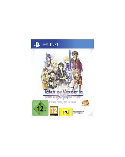 Tales of Vesperia: Definitive Edition für PS4 - RPG-Klassiker mit verbesserter Grafik, neuen Charakteren und unveröffentlichten Inhalten. Erlebe spannende Kämpfe und eine fesselnde Geschichte auf deiner PS4!