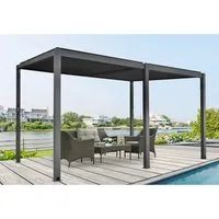 Floraworld Pergola mit Lamellendach 400 x 310 x 253 cm