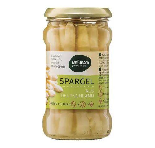 Naturata Fertiggericht Spargelstangen weiß - Glas 280g von Naturata