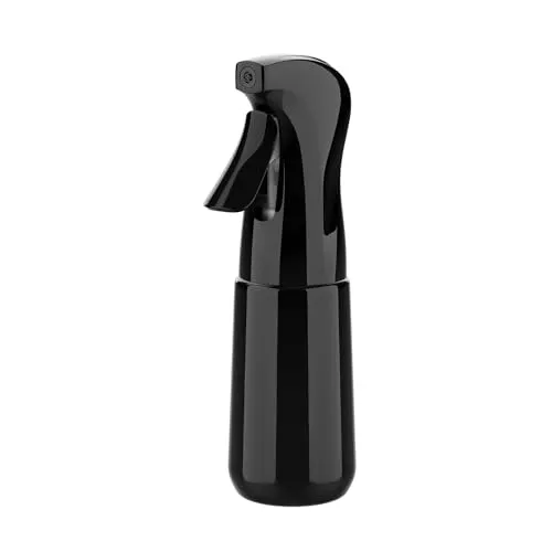 GRIFEMA Sprühflasche 200 ml Schwarz, Wasserzerstäuber GE2003B-200B