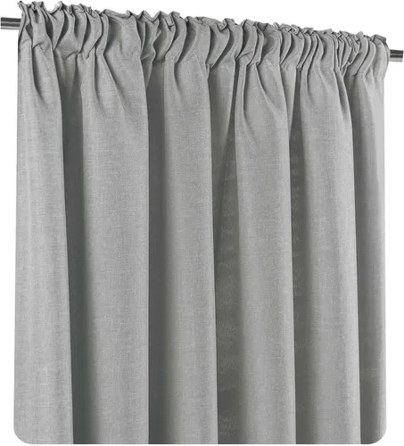 Vorhänge & Gardinen Silber von Haus und Deko