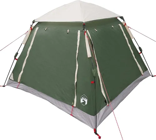 vidaXL Sofort Zelt mit Speicher Grün 205 x 205 x 143 cm Stahl