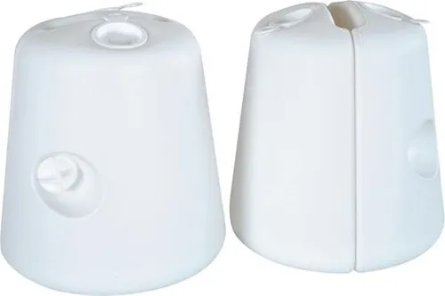 Pavillon Ständer 2 Stück, Ø 25-32mm weiß von Brunner