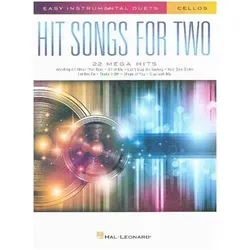 Easy Instrumental Duets Hit Songs -For Two Cellos- (Book) Noten für Cello