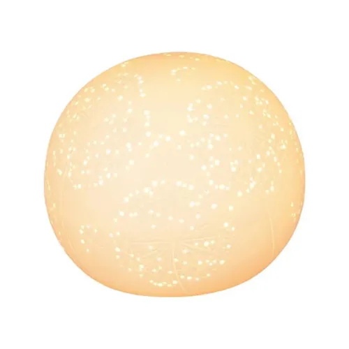TrendLine Keramikkugel 6 LED, groß - Figuren mit stimmungsvollem Licht, perfekt für Garten oder Innenräume und sorgt für eine gemütliche Atmosphäre.