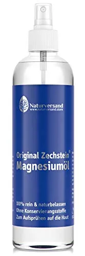 Magnesiumöl von Naturversand™ - Zechstein Inside Magnesiumspray 300ml - Magnesiumpräparate: Hochwertiges Magnesiumöl aus original Zechstein Inside Magnesiumchlorid für schnelle Muskelentspannung und Regeneration.