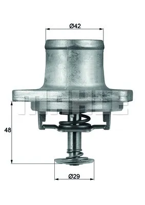Produktbild BEHR Thermostat TI4880D