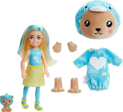 Barbie Cutie Reveal Chelsea Costume Cuties Series