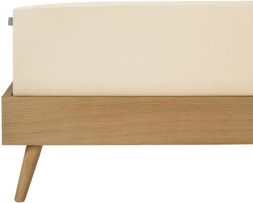 Schiesser Spannbettlaken Elli - Hochwertiges Jersey-Elasthan für Boxspringbetten - Spannbettlaken aus 97% Baumwolle mit Gummizug für hohen Liegekomfort und perfekte Passform, ideal für hohe Matratzen, MADE IN GREEN by OEKO-TEX®.