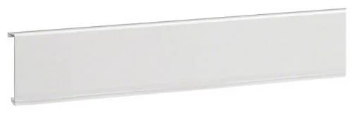 Tehalit Sockelleistenkanal Oberteil SL 20x80mm verkehrsweiß - Praktisches Oberteil für Tehalit Sockelleistenkanal, 2 m lang, ideal zur kaschierenden Abdeckung von Wand- und Bodenunebenheiten. Perfekt für eine saubere Elektroinstallation.