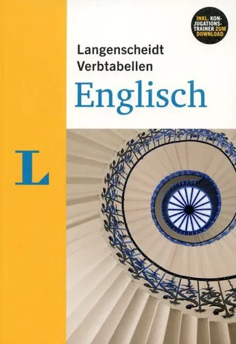 Produktbild Englisch Verbtabellen mit Gratis Download Konjugationstrainer # Langenscheidt