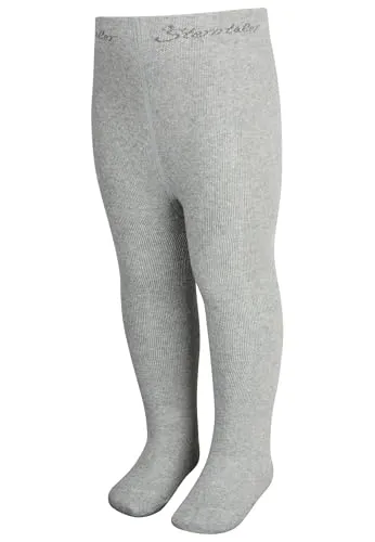Sterntaler Unisex Baby Uni Strumpfhose, Silber Mel., 80 EU in silber von Sterntaler