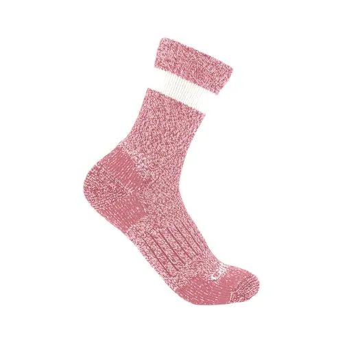 Carhartt Socken pink, Größe L - Hochwertige Socken mit abriebfesten Garnen und Polsterung für optimalen Komfort. FastDry-Technologie sorgt für trockene Füße und reduziert unangenehme Gerüche. Ideal für den täglichen Einsatz.
