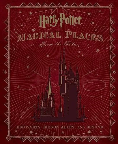 Harry Potter - Magical Places from the Films - Bühnenbuch mit faszinierenden Einblicken in Hogwarts, Diagon Alley und mehr, ideal für Fans und Sammler.