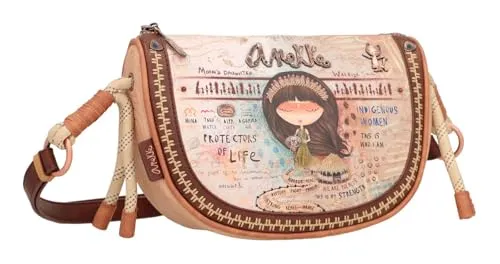 Anekke Menire 36603-251 Umhängetasche - Umhängetasche mit einzigartigem Design, inspiriert von den Frauen des Amazonas, bietet viel Stauraum und ist perfekt für modebewusste Frauen.