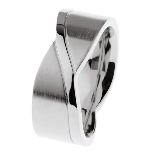 Ernstes Design Ring R764 Edelstahl 8 mm von Ernstes Design
